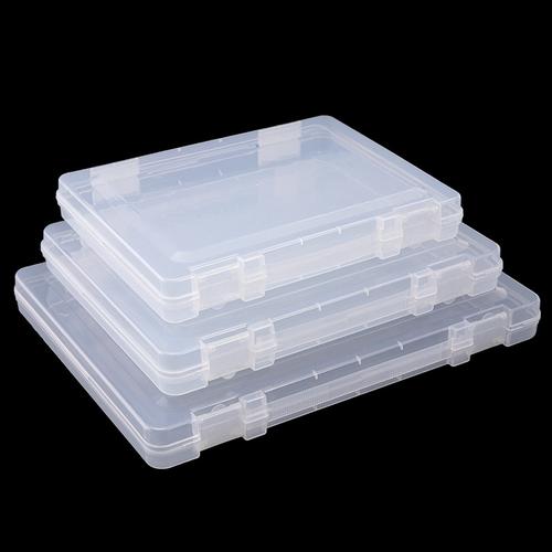 空盒多格零件盒电子元件透明塑料收纳盒小螺丝储物工具分类样品盒